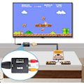 Miniatyrbilde 6 av 6: Mini AV RCA CVBS til HDMI Video Audio Konvertere Støtteadapter 720 1080P for Kamera, Xbox 360, PS1, PS2, WII, N64, Gamecube, Snes, NES...