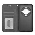 Miniatyrbillede 2 af 6: Etui til Honor Magic 6 Lite 5G - AVIZAR - Wallet stand Prisma mønster sort Black