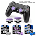 Miniatyrbild 2 av 7: KontrolFreek FPS Freek Galaxy för Playstation PS4 5 High-Rise Analog Stick Joystick Controller Prestanda Tumstockar PS5 4-1