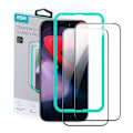 Miniatyrbillede 1 af 6: ESR iPhone 15 Pro Max 2-PAK Skærmbeskytter Hærdet Glas