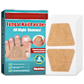 Miniatyrbild 1 av 5: 48 st Nagelreparationslappar, Nagelreparationsbehandling för att återställa utseendet på skadade naglar från missfärgning på 8 timmar över natten
