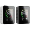 Miniatyrbillede 5 af 6: 3 i 1 CO2 Kuldioxid Detektor CO2 Måler Termohygrometer Fugtighed Intelligent Luftkvalitetsmonitor Luftanalysator til CO2 Digital til Hjemmekontor -