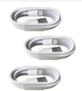 3-pack 2 m iPhone-laddare, kompatibel med iOS 18.XX
