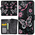 Pikkukuva 1 / 2: Samsung Galaxy A52/A52s 5G - Lompakkokotelo/Kuori Butterflies_xx