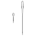 Miniatyrbilde 2 av 6: Spigen 2-PAK Universal Stroppsett Kryss & Håndledd Svart