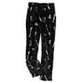 Miniatyrbillede 2 af 5: Cartoon HelloKitty Flannel Pyjamas Plys Tykkelse Varme Pyjamas til Kvinder Sort Hvid Kat Black White Cat XL