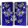 Miniatyrbillede 1 af 4: Samsung Galaxy A7 2018-A750 PU Læder Anti-Scratch Etui Magnetisk Stativ Samsung Galaxy A7 2018-A75
