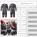Miniatyrbillede 6 af 6: Familiematchende Julepyjamas Juleundertøj Baby Baby baby 9M