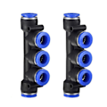 Pikkukuva 1 / 10: 2 kpl Push To Connect -liittimet putkiliitännät 10MM 10mm