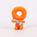 Miniatyrbild 3 av 4: 20CM Ny Youtoz Ambient Alan Becker Fiske Plyschdocka Tecknad Docka Barnpresent orange