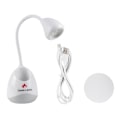 Miniatyrbild 1 av 9: LED UV-nagellampa, Mini Hands Free Light Rotatable Nagel torktumlare Snabbtorkande Nagellack Härdande Lampa Svanhals Flash Härdande Ljus White 0.24