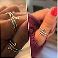 Miniatyrbillede 2 af 5: Til min datter Fidget Ring, kør din angst væk