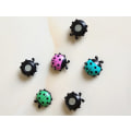 Pikkukuva 2 / 5: Ladybug 6 kpl/setti Mini Ladybug Jääkaappimagneetti Luova Kodinsisustus Söpö Piirretty Jääkaappi