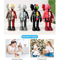 Miniatyrbild 4 av 4: KAWS Trend Leksak 20cm Prototyp OriginalFake Companion Modell Konst Leksak Kan Flytta Dock Samling Modell Leksak
