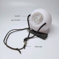 Miniatyrbillede 2 af 4: Noctilucent Poi Led Multifarvede Lys Poi Med Firetoys Taske