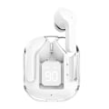 Pikkukuva 1 / 8: T6 Langattomat kuulokkeet, Bluetooth-kuulokkeet ENC Melunvaimennus läpinäkyvät nappikuulokkeet, valkoinen