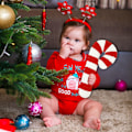 Miniatyrbild 3 av 5: Jultomte Pepparkaks Kudde Jul Kasta Kuddar Jul Lollipop Mönster Dekorativa Plyschformade Kuddar för Soffa
