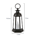 Miniatyrbilde 2 av 10: LED-lykt Lanterne Sølv silver