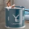 Miniatyrbillede 1 af 6: Foldbar Badekar, Bærbar Whirlpool, Miljøvenlig Badekar til Brusekabine B