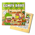 Miniatyrbilde 2 av 4: Little Corner/Cozy Friends/Spooky Cutie/Comfy Days/Fuzzy Hygge/Girl Moments Søt og Koselig Fargeleggingsbok for Voksne og Tenåringer - Perfekt C