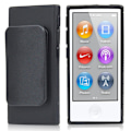 Miniatyrbillede 1 af 4: TRIXES Sort TPU Clip Gel Etui til Apple iPod Nano 7. Generation Beskyttende Skal