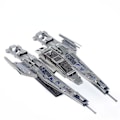 Miniatyrbild 3 av 4: 3D-metallpussel Mass Effect Multicolor Normandy Sr2 Sx3 Alliance Fighter Alliance Cruiser Warship Model Jigsaw Toys