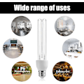 Miniatyrbild 3 av 5: 25W E27 UV Sanitizer Lampa Kvartsrör 254nm UVC Sterilisering med Ozon 360 Graders Belysningsvinkel Cisea