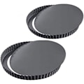 Miniatyrbilde 3 av 5: Kakeform, paiform, non-stick med avtakbar bunn, kakebakeform (22 cm)
