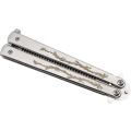 Miniatyrbilde 4 av 5: Butterfly Comb i rustfritt stål Vikkam Balisong Metallkam T