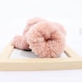 Miniatyrbillede 5 af 7: Vinterluffer til kvinder - Bløde, fluffy handsker med vindtæt fleece og varm lufferdækning til piger pink