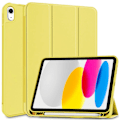 Pikkukuva 1 / 6: Tech-Protect iPad 10.9 2022 -kotelo SmartCase kynäpidikkeellä Keltainen