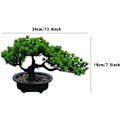 Miniatyrbilde 2 av 5: Kunstig bonsai tre falsk plante potte dekorasjon Kunstig