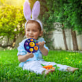 Miniatyrbild 5 av 5: Enkel dimple pop it fidget leksak - Planeter