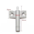 Miniatyrbillede 2 af 5: 10 stk. Soft Close Dæmper Skabsskuffe Dør Dæmper Stille Bløde Buffere Lukker Til Køkken Badeværelse, 60*46mm (Grå)
