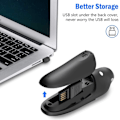 Pikkukuva 5 / 5: Langaton esityskaukosäädin, USB-esityskaukosäädin PowerPoint-esityksen napsautuslaite Keynote/PPT/Mac/PC:lle