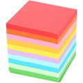 Miniatyrbilde 5 av 5: Origami-papir, 600 ark kvadratisk farget papir, 7x7cm 10 assorterte farger, dobbeltsidige origami-traneark for kunst- og håndverksprosjekter,