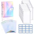Miniatyrbillede 1 af 10: A6 PVC Notesbog Binder Cover Planner MULTICOLOR{AZC} multicolor