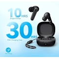 Miniatyrbillede 3 af 5: P20i True Wireless Earbuds, 10 mm drivere med stor bas, Bluetooth 5.3, 30 timers lang spilletid, vandafvisende, 2 mikrofoner til AI-klare opkald