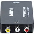 Miniatyrbilde 1 av 5: Rca til Hdmi-adapter, 1080p Av Hdmi-adapter, Rca Composite Cvbs Av til Hdmi Video Audio Converter. For Ps2/ Wii/xbox/snes/ N64/ Vhs/vcr Videoopptaker D