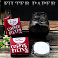 Miniatyrbillede 7 af 7: 100 stk Runde Kaffeefilterpapir Moka Pot Kaffeemaskine Filter 60mm