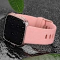 Pikkukuva 3 / 6: Älykellon rannekoru on yhteensopiva Fitbit Versa Smartwatchin, Versa 2:n ja Versa Lite se -kellojen kanssa naisille ja miehille (Peach-L)
