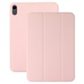 Pikkukuva 1 / 3: Kotelo iPad Air 11 (2024) -laitteelle - Kolmiosainen jalusta, nahkaa, magneettinen, automaattinen herätys/lepotila - Matcha Multicolor Multicolor Pink