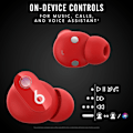 Miniatyrbillede 8 af 10: Studio Buds Helt Trådløse Støjreducerende Øretelefoner - Sort (Renoveret) Red