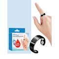 Miniatyrbillede 2 af 5: 1-3 stk. Mode Blodsukkerkontrol Ring Diabetes Monitor Sund Blodsukkermåler 3PCS
