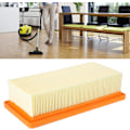 Miniatyrbild 2 av 5: Ersättningsfilter för dammsugare, platt veckat filter Dammsugarfilter Kerna Hushållsapparater Tillbehör för Karcher AD3.200