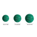 Pikkukuva 5 / 5: Handleshh Silent Basketball - Ensiluokkainen materiaali, hiljainen ja pehmeä vaahtopallo, harjoittelu- ja peliapu Vihreä Green 24 cm