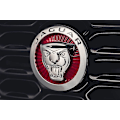 Miniatyrbilde 3 av 3: 2,83 tommers frontgrill-emblem passer til Jaguar Xf merke-dekal for Xf dekal-emblem (rød)