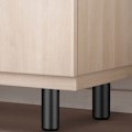 Miniatyrbild 10 av 10: 4 st/set metallmöbelben SVART 6CM Svart Black 6cm