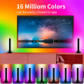 Miniatyrbillede 7 af 8: Smart LED-lyslist, RGB Gaming Lampe Lys Synkronisering med musik og APP Kontrol Led Lightbar TV Baggrundsbelysning Ambient Lampe til spil