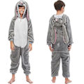 Miniatyrbild 2 av 4: Kanindräkt med stora öron Pyjamas Onesie Kigurumi Jumpsuit Sovkläder Djur Hoodie För Vuxna Barn_xx M